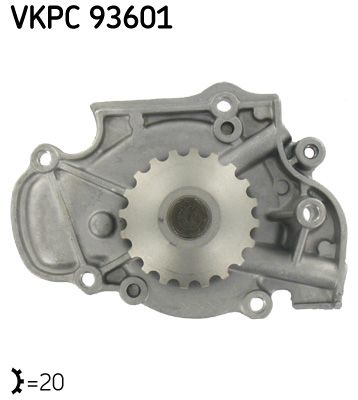 SKF Wasserpumpe, Motorkühlung (VKPC 93601) Thumbnail